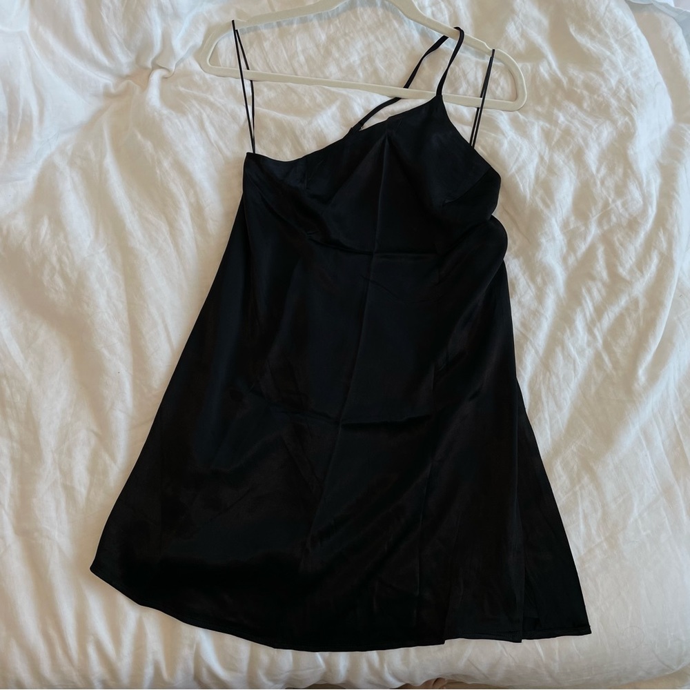 Dissh satin tunic top
